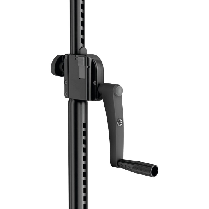 Acquista KONIG & MEYER 24740-000-55 WIND-UP STAND 4000 BLACK online | Merula Strumenti Musicali