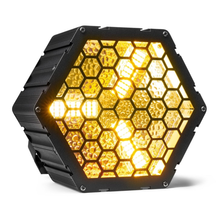 Beamz - RB90 Retro Blinder 3x30w Rgb Ambra