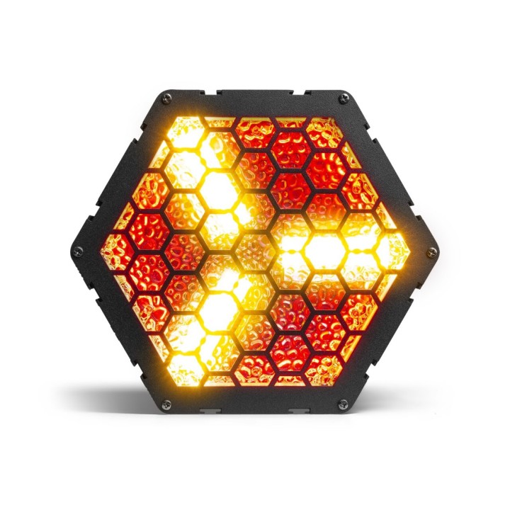 Beamz - RB90 Retro Blinder 3x30w Rgb Ambra