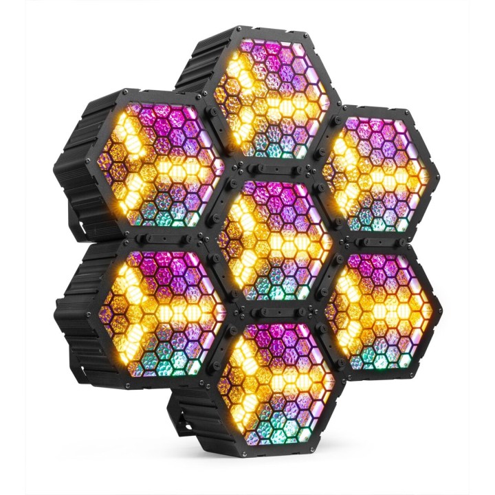 Beamz - RB90 Retro Blinder 3x30w Rgb Ambra