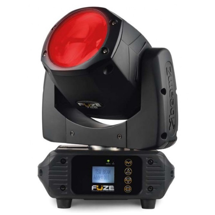 Acquista EGO TECHNOLOGIES FUZE75B BEAM 75W LED MOVING HEAD DMX IR online | Merula Strumenti Musicali