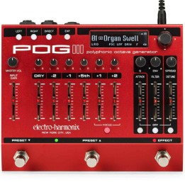 Electro Harmonix POG3 Polyphonic Octave Generator - Pedale Octaver