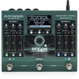 Electro Harmonix Oceans Abyss Advanced Reverb Laboratory - pedale del riverbero per chitarra elettrica
