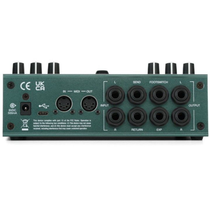 Electro Harmonix Oceans Abyss Advanced Reverb Laboratory - pedale del riverbero per chitarra elettrica