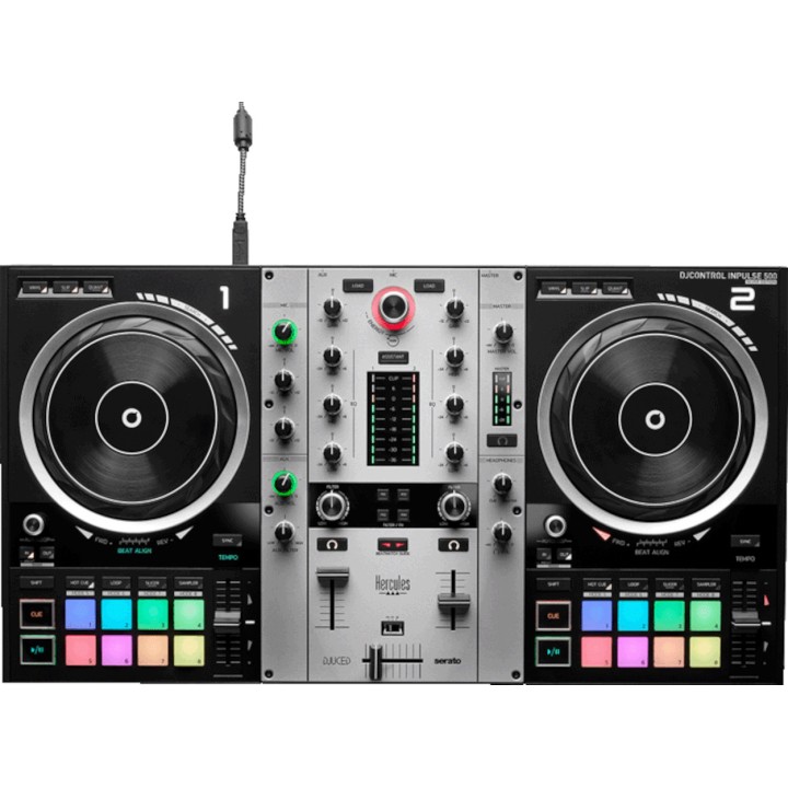 Hercules Dj - INPULSE 500 Silver Edition