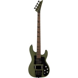 Jackson X Series Concert Bass CBXDX IV, Laurel Fingerboard, Matte Army Drab - Basso elettrico