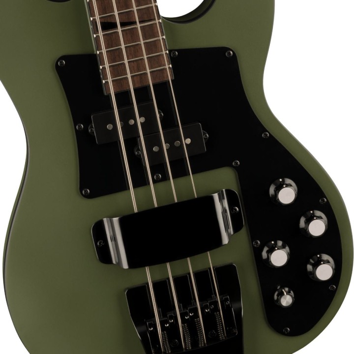 Jackson X Series Concert Bass CBXDX IV, Laurel Fingerboard, Matte Army Drab - Basso elettrico