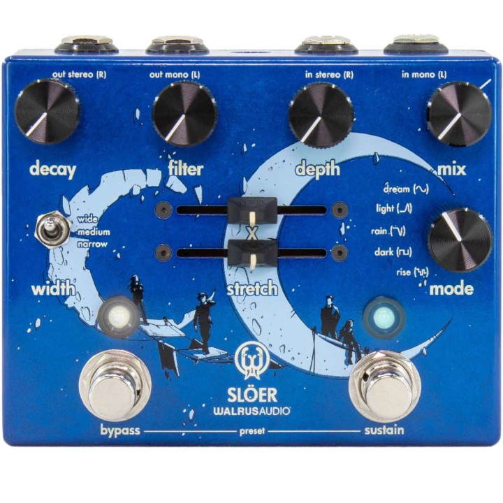 Walrus Audio Slöer Blue - Pedale riverbero