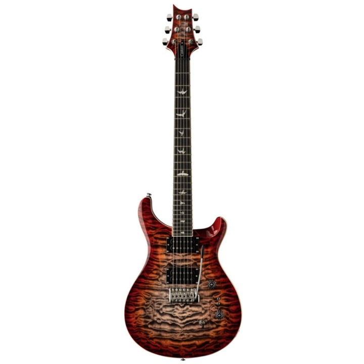 se custom 24-08 quilt charcoal cherry burst 2025 - chitarra elettrica