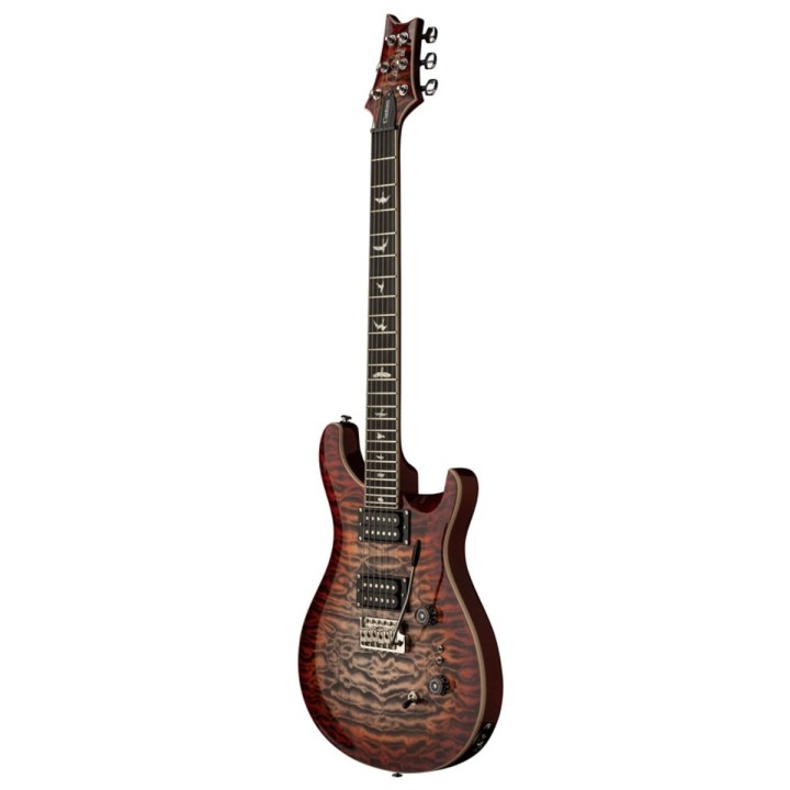 se custom 24-08 quilt charcoal cherry burst 2025 - chitarra elettrica