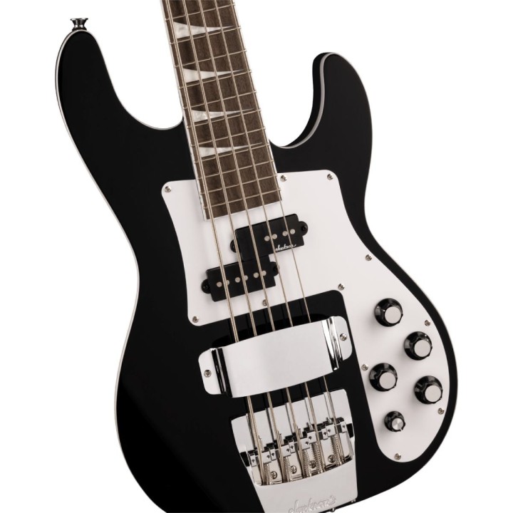 Jackson X Series Concert Bass CBXNT DX V, Laurel Fingerboard, Gloss Black - Basso elettrico a 5 corde