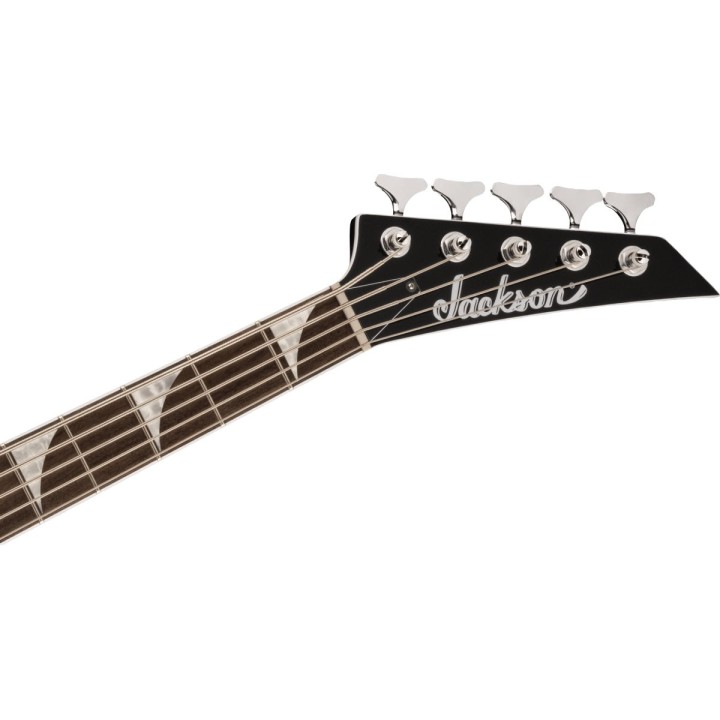 Jackson X Series Concert Bass CBXNT DX V, Laurel Fingerboard, Gloss Black - Basso elettrico a 5 corde