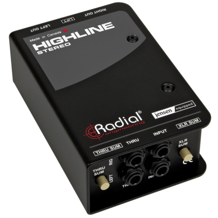 Radial Highline Stereo - D.I. Box Passiva