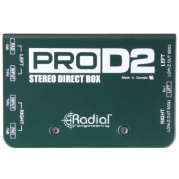 Radial Pro D2 - D.I. Box Passiva Stereo