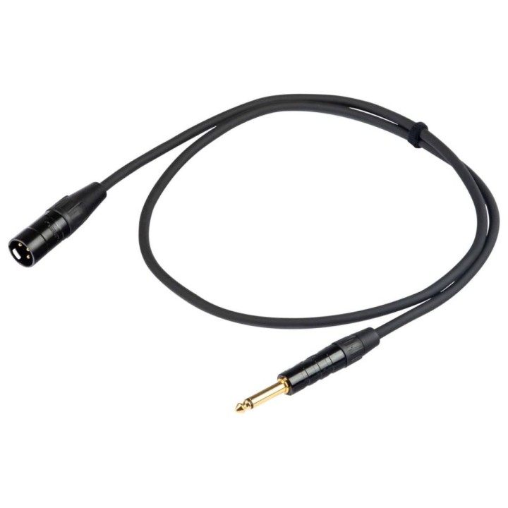 Proel CHL220LU5 - cavo audio da Jack mono a XLR maschio