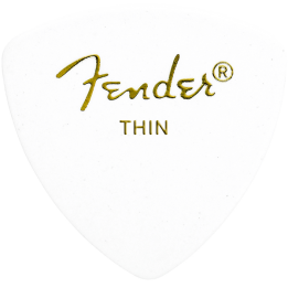Fender - 1980346780 346 pick pack(12) white thin