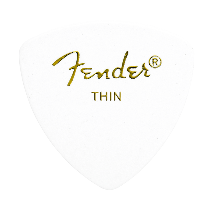 Fender - 1980346780 346 pick pack(12) white thin