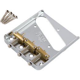 Fender - 0990806100 Vint tele 3-saddle brdg, chr