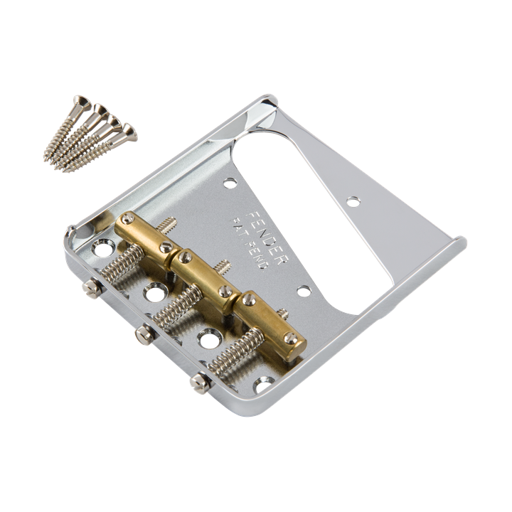Fender - 0990806100 Vint tele 3-saddle brdg, chr