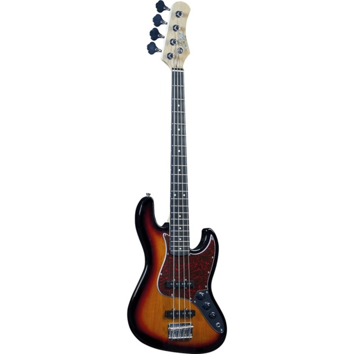 Eko JB 100 3/4 Sunburst - Basso elettrico a 4 corde