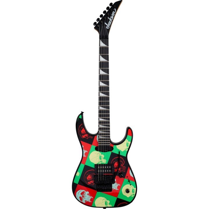 Jackson X Series Dinky DK1A, Amaranth Fingerboard, Warhol - Chitarra elettrica solid body