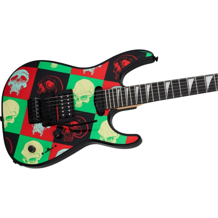 Jackson X Series Dinky DK1A, Amaranth Fingerboard, Warhol - Chitarra elettrica solid body