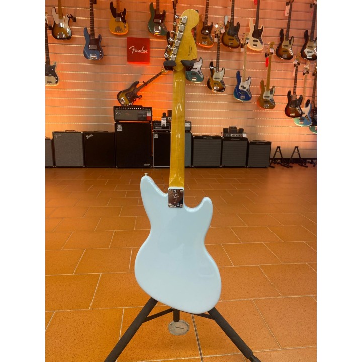 Acquista FENDER Kurt Cobain Jag-Stang Left-Hand, Rosewood Fingerboard, Sonic Blue (USATO) online | Merula Strumenti Musicali