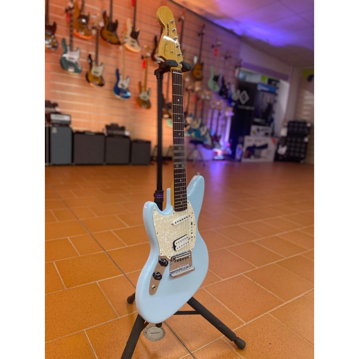 Acquista FENDER Kurt Cobain Jag-Stang Left-Hand, Rosewood Fingerboard, Sonic Blue (USATO) online | Merula Strumenti Musicali
