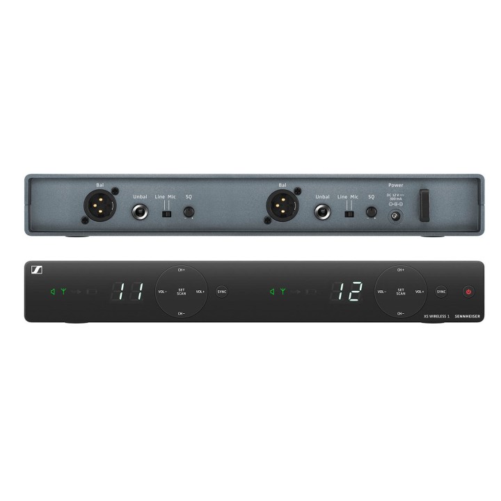 Sennheiser XSW 1 825 Dual B - Kit doppio radiomicrofono