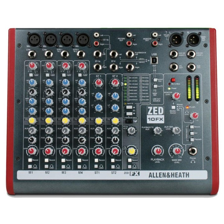 Allen&Heath ZED 10FX - Mixer Analogico