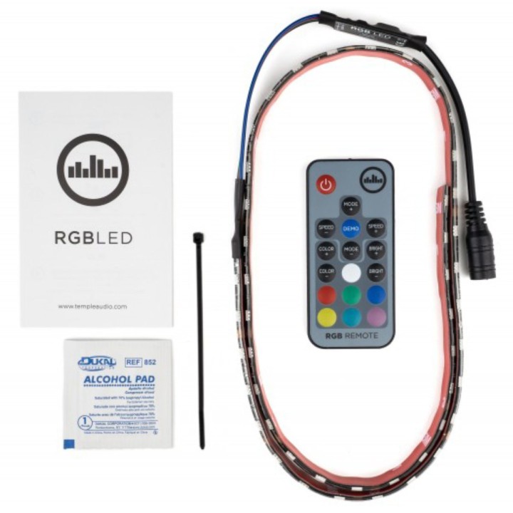 Temple Audio RGB-17 - Striscia LED per Pedaliera