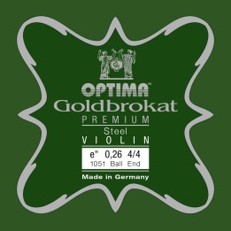 Acquista OPTIMA MI PER VIOLINO GOLDBROKAT PREMIUM E 0,26 K 631605 pallino online | Merula Strumenti Musicali