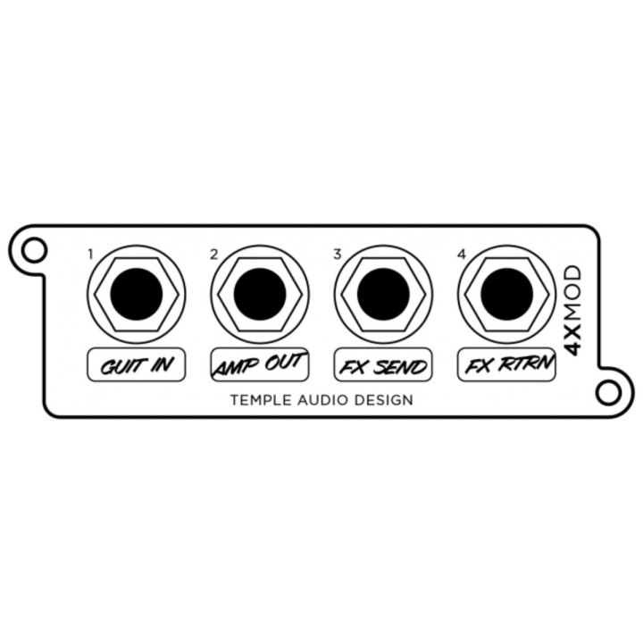 Temple Audio MOD-4x - Modulo patch a 4 vie