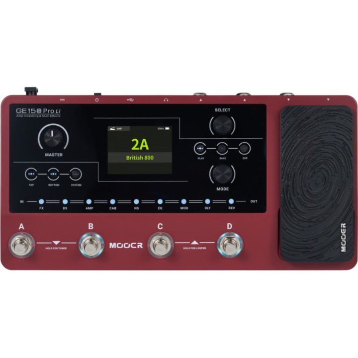 Mooer GE150 Pro Li - Pedale multieffetto