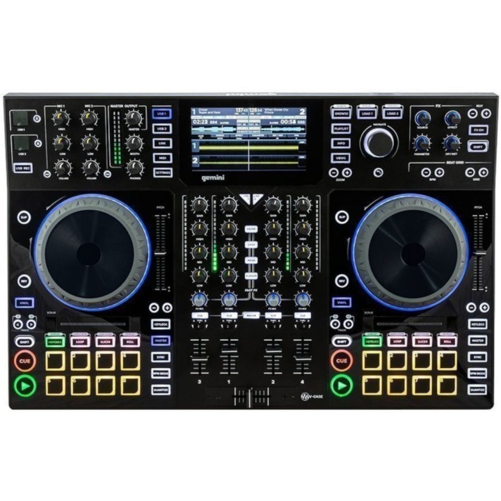 Gemini - SDJ-4000 Console Multimediale USB Dual Deck