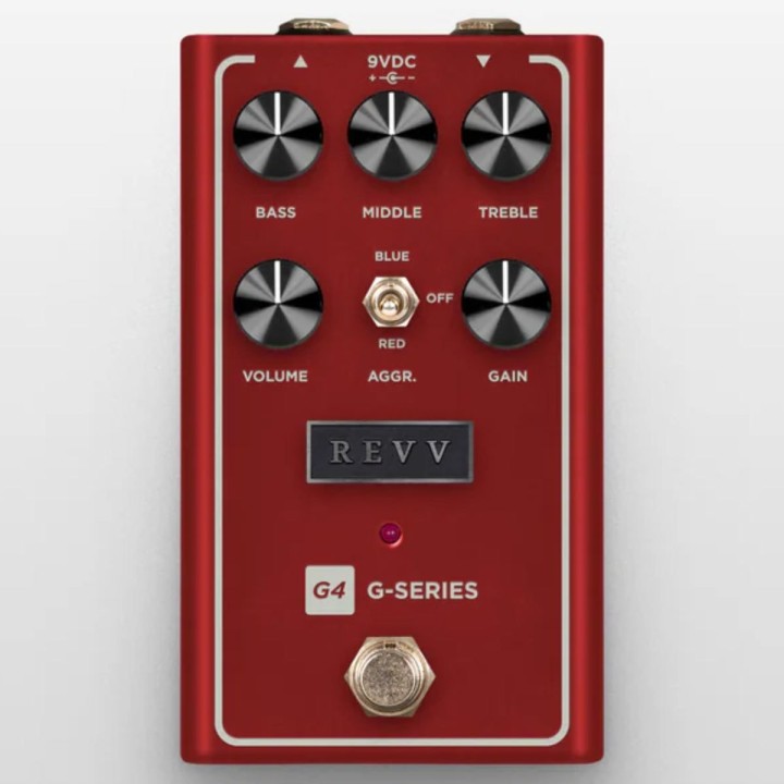 Revv G4 V2 Red - Distorsore per chitarra
