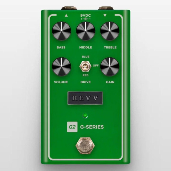 Revv G2 V2 Green - Pedale Overdrive