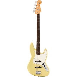 Fender Player II Jazz Bass, Rosewood Fingerboard, Hialeah Yellow - Basso elettrico 4 corde