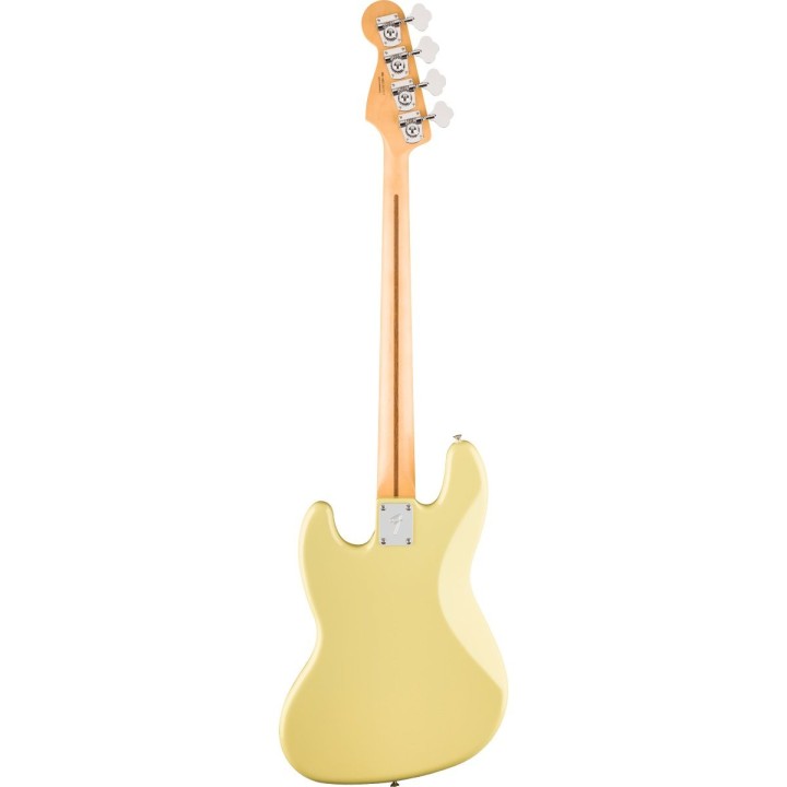 Fender Player II Jazz Bass, Rosewood Fingerboard, Hialeah Yellow - Basso elettrico 4 corde