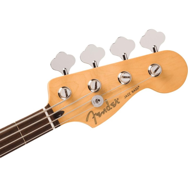 Fender Player II Jazz Bass, Rosewood Fingerboard, Hialeah Yellow - Basso elettrico 4 corde