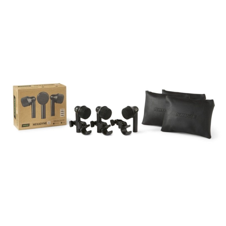 Shure Nexadyne NXN6-3PK - Kit 3 Microfoni