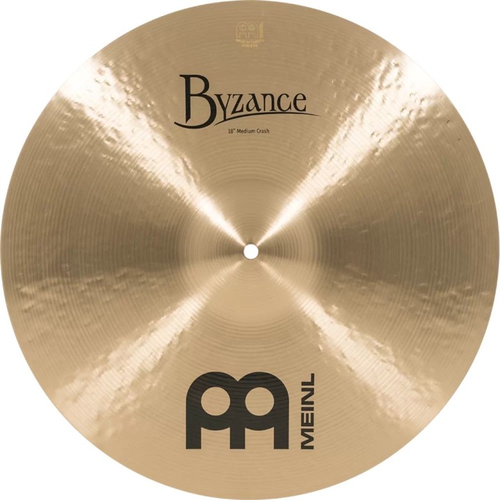 Acquista MEINL B18MC-B Byzance Brilliant Medium Crash 18" online | Merula Strumenti Musicali