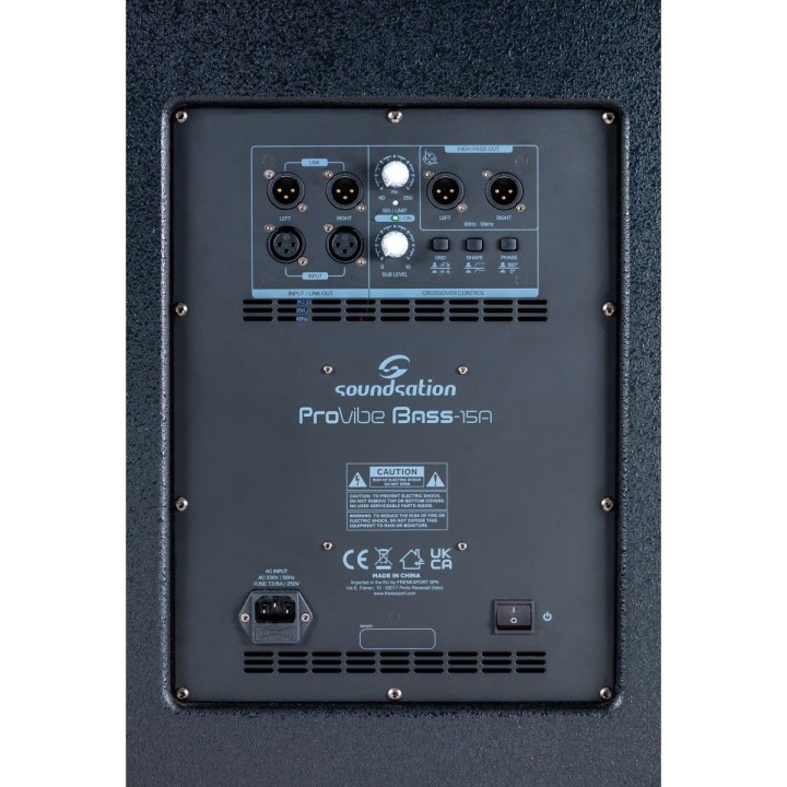Soundsation Provibe Bass 15A - Subwoofer Attivo