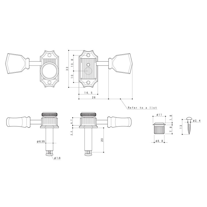 Acquista GOTOH Sd90mgt-Sl-Lrn online | Merula Strumenti Musicali
