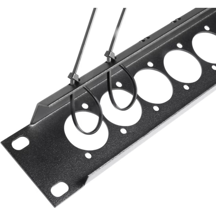 Adam Hall | 872225 Pannello rack a U 19” 1U - 16 fori tipo D