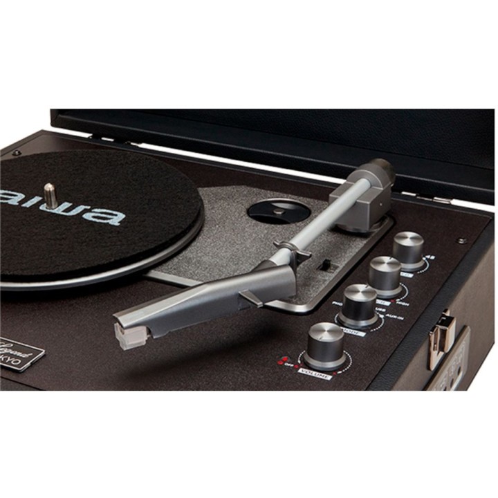 Aiwa - VPX-1971BK Giradischi a Valigia Bluetooth