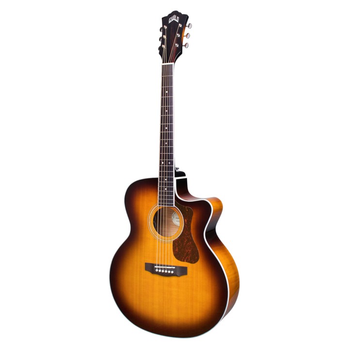 Guild - F-250ce Deluxe Maple Atb Antique Burst