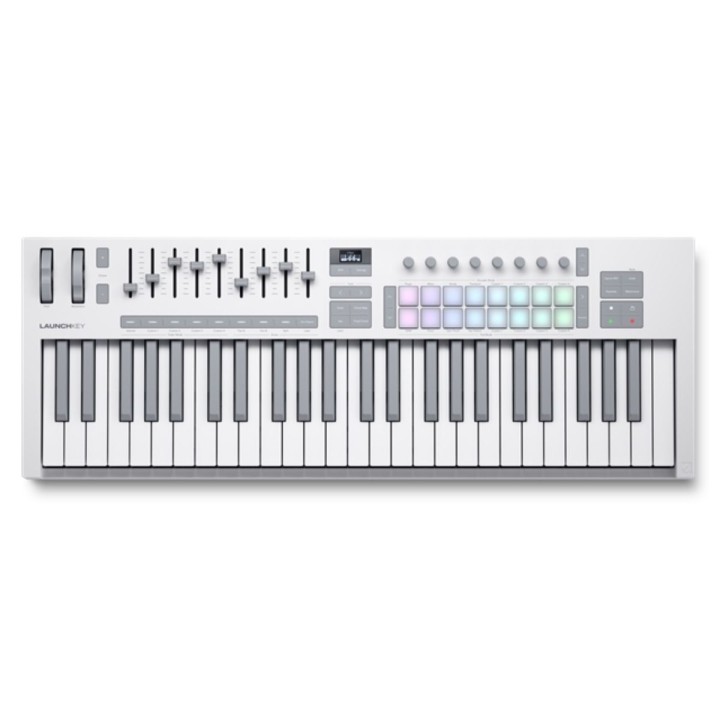 Novation Launchkey 49 Mk4 White - Tastiera MIDI