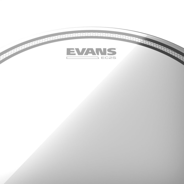 Evans EC2 Tompack, Clear, Fusion (10", 12", 14") - Confezione da 3 pelli per tom