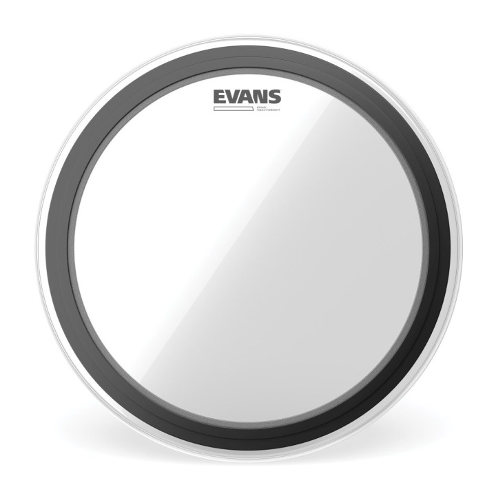 Evans Emad Heavyweight Clear Bass Drum Head 22" - Pelle per Grancassa
